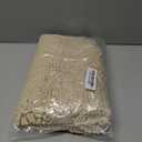 Yeaban Ivory Cream Bathroom Rugs  Thick Chenille Bath Mats | Absorbent and Washable Bath Rug Non-Slip, Plush Rugs for Bathroom, Shower, Sink - 17" x 24"