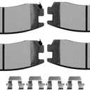 Ceramic Pads Kits,SCITOO Rear Brakes Pads Set fit for Buick LeSabre,Regal,for Cadillac Allante,Eldorado,for Chevy Lumina,for Oldsmobile Aurora,for Pontiac Bonneville,for Saturn SC1,SC2,SL,SL2,SW1