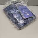 Sealy Electric Blanket Twin Size, Faux Fur & Flannel Heated Blanket with 10 Heating Levels & 1-12 Hours Auto Off, Fast Heating Blanket, Machine Washable, Navy Blue, 62x 84 Inch (Indigo)