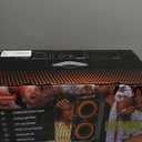 Portable Bluetooth Speaker: 240W Peak Powerful Loud Sound Deep Bass Wireless Boombox Large Subwoofer 15 Hours Battery Life Fast Charging with Led Light Show for Party Outdoor Camping Backyard (Black)