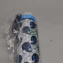 POWCAN 24 oz Insulated Skull Water Bottle: Push-Button Spout & Quick-Flip Straw, Leakproof, Car Cupholder Friendly, Insulated Flask with Straw and Handle for Fitness, Trip, Gift (Frost Revenant)