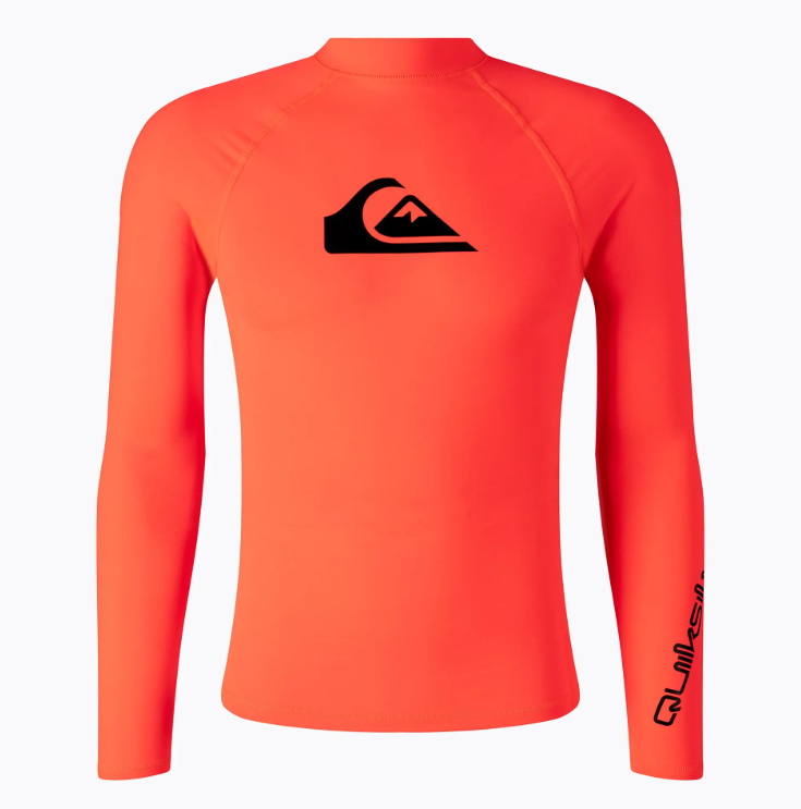 Quiksilver Men's All Time Long Sleeve UPF 50 Rashguard (X-Large)