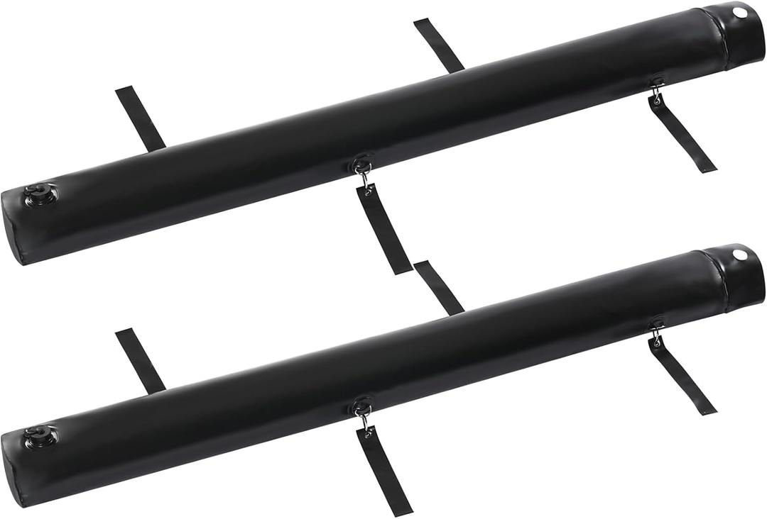 4 Pack 6 ft Flood Barrier for Home, Reusable Outdoor Water Barriers,Water Barrier for Flooding,Sand Bags for Flooding,Flood Barrier for Home Flood Prevention for Rainy Season 0.6MM Thick