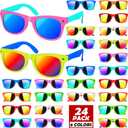 Kids Sunglasses Bulk,Toddler Sunglasses with UV400 Protection Kid Sunglasses Party Favors for Boys Girls Age 3-8