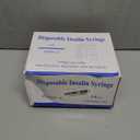 U-100 1ml Syringe with Needle, 31G 1/4" 6mm 1cc Syringes, Disposable Individual Package, Pack of 100