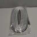 Weather Stripping Door Seal Strip - Soundproof Q-Shaped Foam for Exterior Door Frame, Large Gap Seal, Noise Cancelling, Easy to Install (Black, 26FT)