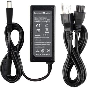 LA65NS2-01 65W Charger for Dell Latitude 7480 7490 7400 7390 5400 5480 5490 E5430 E6410 E5440 E5470 E6420 E6430 E6440 E6540 E7250 E7440 E7450 LA65NM130 19.5V 3.34A AC Adapter Power Supply Cord Laptop