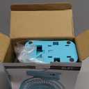 BLBS Clip on Fan 65Hrs Camping Fan with LED Light, 12000mAh Battery Operated Fans & PortableFan Rechargeable, Small Desk Fans USB TravelFan for Tent Camping Golf Stroller, Blue