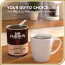 Don Francisco's Hawaiian Hazelnut Ground Flavored Coffee: Rich, Aromatic 100% Arabica Beans - (3 x 12 oz Recyclable Cans), EXP: 07/21/27