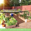 Shade Cloth for Garden, 70% 6.5 x 10 FT Black Mesh Tarp with Reinforced Grommets, Sun Shade Net Greenhouse Shade Cloth for Plants Cover, Vegetables, Patio, Chicken Coop Sunshade