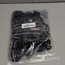 BARKBAY No Pull Dog Harness Large Reflective Dog Harness with Front Clip and Easy Control Handle for Walking Training Running with ID tag Pocket(Black,L)