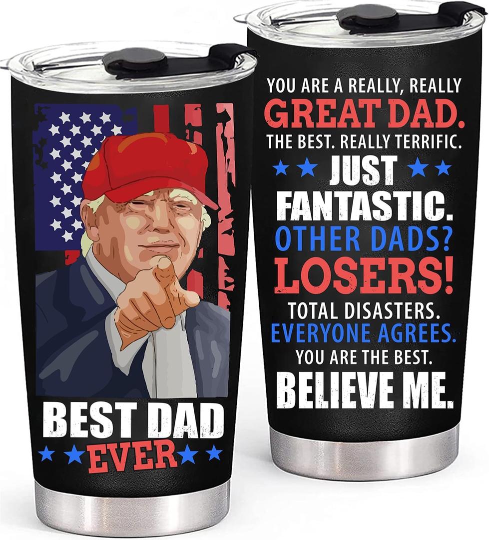 Gifts for Dad from Daughter, Son - Birthday Gifts Birthday Gift, Fathers Day - Christmas from Daughter Son Wife - Present, New Dad Gifts for Men-Tumbler 20oz