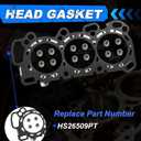 3.5 Full Head Gasket Set w/Head Bolts Fit for Honda Accord 08-17 HS26509PT