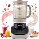 ADIVO 12-in-1 Nut Milk Maker Machine, 50.7 oz Soy Milk Maker, No Soak