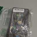 GIANCOMICS Goth Book Shelf Womens Wallet RFID Blocking, Gothic Skull Witchy Credit Card Holder Bifold, PU Leather Travel Billfold, Long Cute Cash Purse, Zipper Coin Pocket Clutch, Ladies Gift Woman