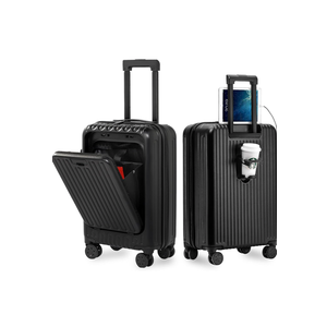 Carry On Luggage 22x14x9 Airline Approved, 20 Inch Hard Shell Carry On Luggage, Suitcase Carry-on Small Siutcase with Wheels (Black, 1PC) Carry On Luggage 22x14x9 Airline Approved, 20 Inch Hard Shell Carry On Luggage, Suitcase Carry-on Small Siutcase with Wheels (Black, 1PC)