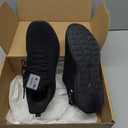 Feethit Women Tennis Running Shoes Walking Shoes Lightweight Casual Sneakers for Travel Gym Work Woman Waitress Nurse (Black), Size 13