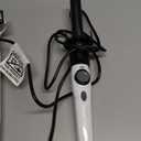 KISS Instawave Deluxe Automatic Rotating Curling Iron, Self-Spinning, Ceramic Ionic Technology, Tangle Prevention, 2-Way Rotation, Dual Heat Settings up to 420°F, 1 Curling Wand, Black & White