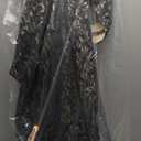 R&M Richards Women's Off The Shoulder Formal Gown - Glitter Lace Mermaid Evening Dress - Party & Cocktial Attire (Black Nude, 20 Plus)