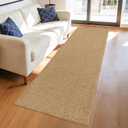 Boho Braided Runner Rug for Kitchen, 35x96