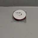 Tsorode 10 Yards Burgundy Velvet Ribbon 1 Inch for Christmas Tree,Dark Red Velvet Christmas Ribbon for Gift Wrapping Crafts Bow Wreath Holiday Decorations (Burgundy)