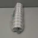 Drawer and Shelf Liner for Kitchen Cabinet Liner Non-Adhesive Non-Slip Shelf Thick Strong Grip Waterproof Contact Paper Easy to Clean for Shelves, Cupboard, Desks,Green Plaid,12IN X 10FT