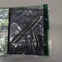 Big Skinny Women's Trixie Leather Tri-Fold Slim Wallet, Holds Up to 30 Cards (Black)