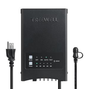 300W Low Voltage Landscape Transformer, Outdoor Landscape Lighting Transformer with Photocell Sensor & Timer, 120V AC to 12V/15V AC Weatherproof Transformer for Spotlight, Pathway Light 300W Low Voltage Landscape Transformer, Outdoor Landscape Lighting Transformer with Photocell Sensor & Timer, 120V AC to 12V/15V AC Weatherproof Transformer for Spotlight, Pathway Light