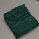 MIULEE Pack of 2 Dark Green Corduroy Decorative Pillow Covers 18x18 Inch Soft Boho Striped Throw Pillow Covers Modern Farmhouse Home Decor for Sofa Living Room Couch Bed