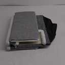 Cat Beds for Indoor Cats, Large Cat Cave with Fluffy Ball and Scratch Pad, Foldable Cat Scratch House with Hideaway Condo for Kitten,16x16x13inch,Grey (SingleA)