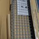 Wallmaster Heavy Duty Garage Wall Shelving 2 Pack 23.6"x11.8" Metal Wire Shelves Wall Mount Mesh Storage Rack for Garage, Office, Basement and Kithcen, max Load 65 lbs (Grey)