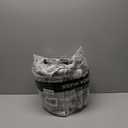 WITSHOCK 5x7 Area Rugs for Living Room : Machine Washable - Non Slip Modern Abstract Rug for Bedroom Under Dining - Stain Resistant for Household - Pet Owners (Grey) (Gray/White)