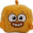 Baby Shark Big Show-William Plush Cube Orange Color to Press to Listen to the cheerful ringtone (2 pack)