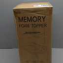 Linenspa Memory Foam Mattress Topper, Queen Size - 2 Inch Gel Infused Memory Foam - Plush Feel - Cooling and Pressure Relieving - CertiPUR Certified