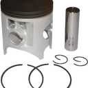 Road Passion Engine Piston and Rings Set Replacement for HONDA CR250 1986-2007 SUZUKI RM250 1996-2008 KAWASAKI KX250 1992-2004 YAMAHA YZ250 2005-2014 (STD 66.4mm;1 Set)