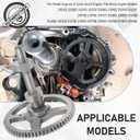 84005207 793880 Camshaft - for B&S 793880 793583 792681 791942 795102 Cam Replacement Kit with 795387 Oil Seal Ring and 697110 Crankcase Gaskets