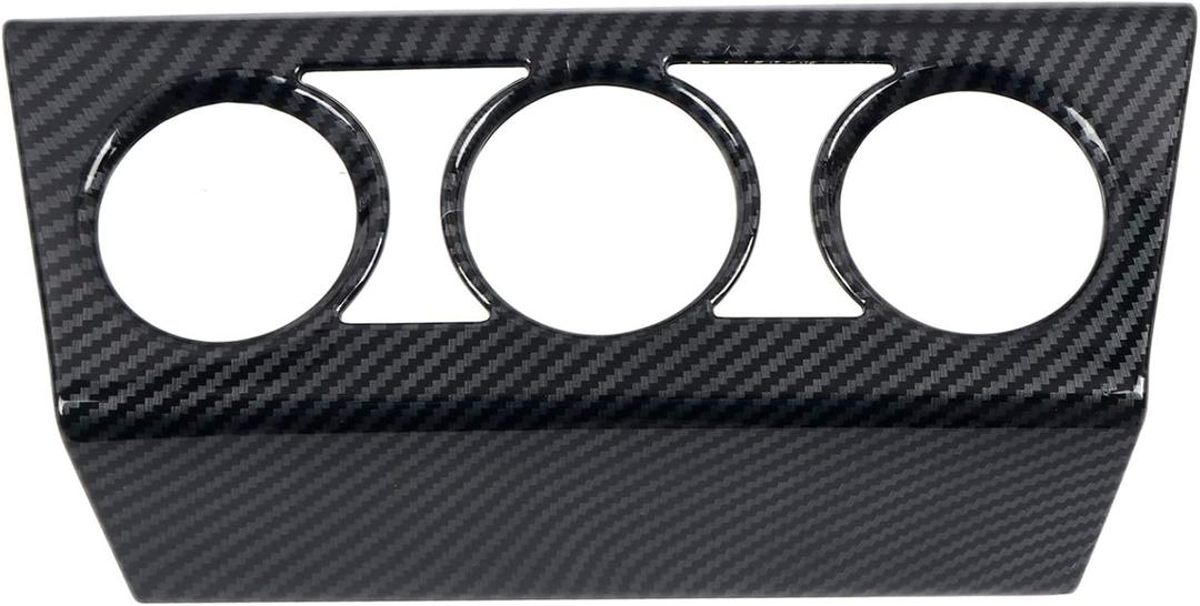 ITrims for Subaru WRX/STi 2016-2021 Car Accessories Central Control Air Conditioning AC Panel Cover Trim Inner Accessories Decoration 1PC Carbon Fiber