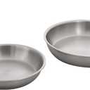  Stone & Beam Fry Pan Set, 10 Inch and 8 Inch, Tri-Ply Stainless Steel