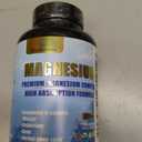 5-in-1 Magnesium Complex | 320mg of Magnesium Glycinate, Malate, Citrate… | Support for Sleep, Muscle Relaxation, and Energy Metabolism | High Absorption | Vegan, Non-GMO | 120 Capsules EXP: 03/2027