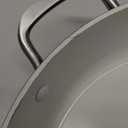 KitchenAid Hard Anodized Ceramic Nonstick Saute Pan with Lid, 5 Quart - Matte Black