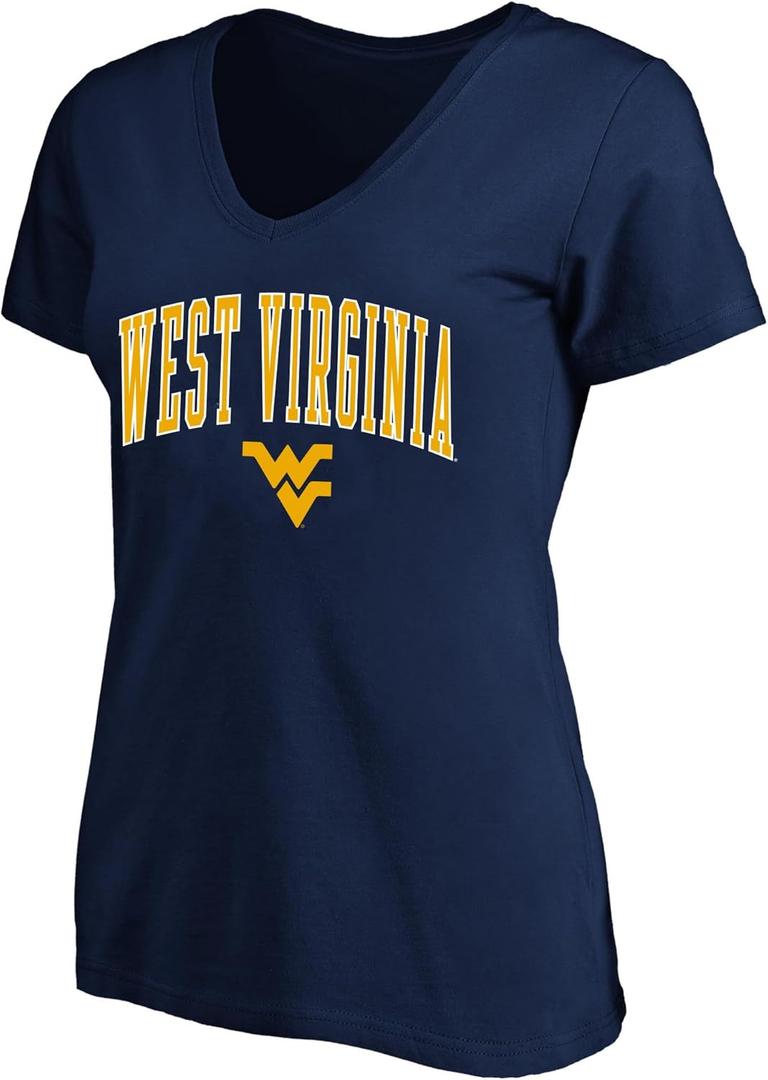 NCAA Plus Women's Super Soft Shortsleeve T-shirt-Navy - 1x