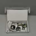 BESTTEN Single Cylinder Deadbolt, Dead Bolt for Front Door and Garage Door, Keyed One Side, Thumb Turn Inside, Matte Black Finish