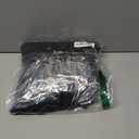 SOLY HUX Women's Off The Shoulder Ruffle Cocktail Dress 2025 Summer Wrap Dress Wedding Guest Graduation Prom Dresses Plain Black, Size Large