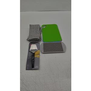 4 Dostochki, Ice mold, 3 Table Towels, OXO Non-stick Cheese Plane 4 Dostochki, Ice mold, 3 Table Towels, OXO Non-stick Cheese Plane