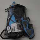 Snorkeling Gear for Adults Men Women,4 in 1 Snorkel Set with Panoramic View Diving Mask Anti-Fog Anti-Leak, Dry Top Snorkel, Fins and Travel Bag for Swimming, Snorkeling and Travel Diving (ML/XL, Light Blue)