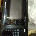 Emerson MW7302B Compact Countertop Microwave Oven with Touch Control, LED Display, 700W, 10 Power Levels, 6 Auto Menus, Glass Turntable and Child Safe Lock, 0.7 Cu., Ft. Black