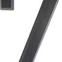 HASWARE House Number Sign 6 Inch Vintage Style Aged Bronze Finish Door Numbers Signage Plaque Street Home Address Numerals,Zinc Alloy (7)