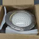 50FT AC120V LED Pool Lights, 10 Inch 35W Pure White Pool Light, Only for Replacement of 10 Inch Underground Pool Niches, Input Voltage AC 120V
