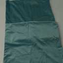 Mixhug Set of 2 Cozy Velvet Square Decorative Throw Pillow Covers for Couch and Bed, Turquoise, 18 x 18 Inches