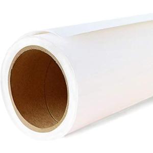 Yizhily Seamless Photo Photography Background Paper Backdrop Paper Roll for Photoshoot and Videos, 82" x16', Arctic White